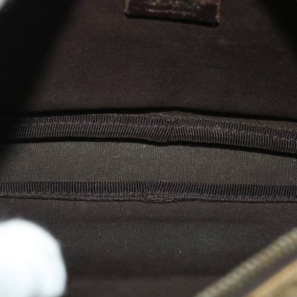 GUCCI GG Canvas Shoulder Bag PVC Leather Beige Auth 51841 - Picture 11 of 16